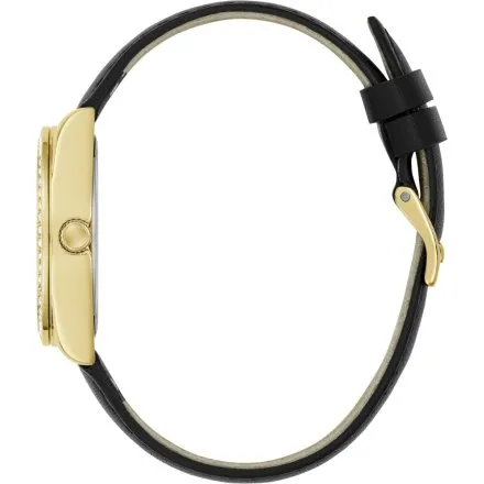 Guess Boa zegarek damski złoty z błyszczącą tarczą GW0989L2