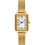 Zegarek damski złoty Pacific SLC-1606-03 prostokątny na bransolecie mesh