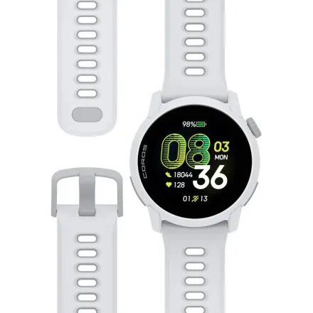 COROS Pace 4 Biały ultralekki smartwatch sportowy AMOLED GPS WPACE4-WHT