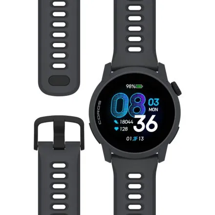 COROS Pace 4 Czarny ultralekki smartwatch sportowy AMOLED GPS WPACE4-BLK