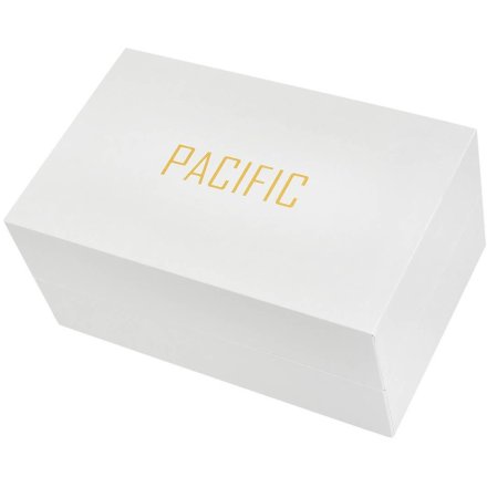 Pacific X6131-21 komplet srebrny zegarek + bransoletka serce elegancki zestaw dla kobiet