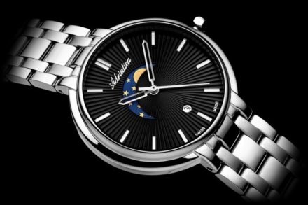 Adriatica Zegarek Damski srebrny z datownikiem A3835.5114Q