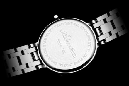 Adriatica Zegarek Damski srebrny z datownikiem A3835.5114Q