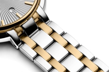 Adriatica Zegarek Damski srebrno-złoty z datownikiem A3835.2117Q