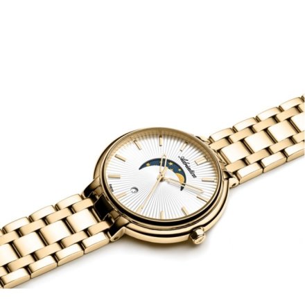 Adriatica Zegarek Damski złoty z datownikiem A3835.1113Q