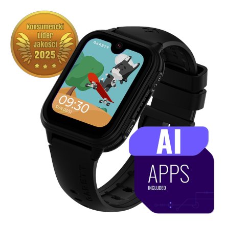 Smartwatch Garett Kids Vibe AI 4G czarny 5904238487402