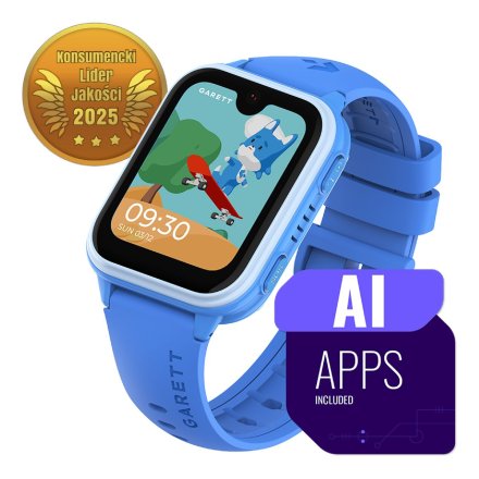 Smartwatch Garett Kids Vibe AI 4G niebieski 5904238487426