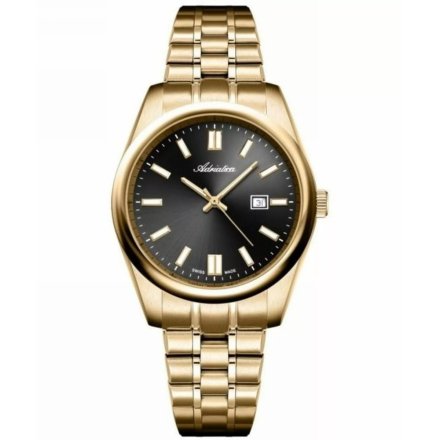 Adriatica Zegarek Damski złoty z datownikiem A3198.1116Q