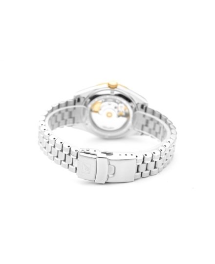 Adriatica Zegarek Damski Automatic Diamonds na srebrno-złotej bransolecie A3198.2181DA