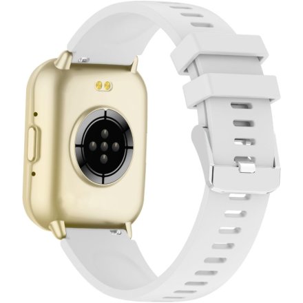 Rubicon RNCF46 biały stylowy smartwatch na pasku SMARUB377