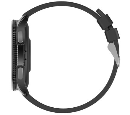 Rubicon RNCF45 czarny smartwatch z funkcją rozmowy SMARUB372