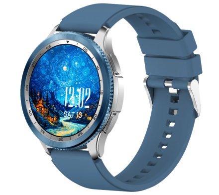 Rubicon RNCF45 niebieski smartwatch z funkcją rozmowy SMARUB373