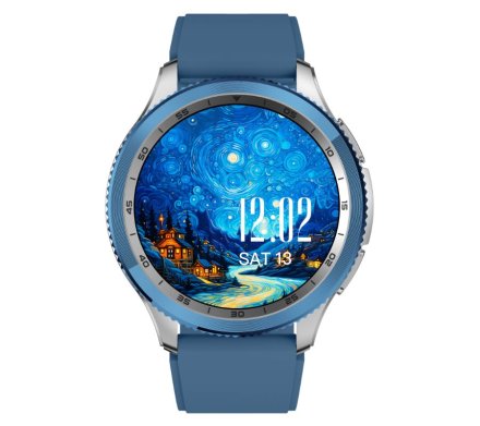 Rubicon RNCF45 niebieski smartwatch z funkcją rozmowy SMARUB373