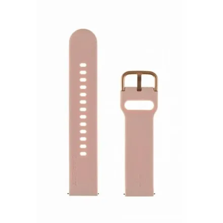 Garett pasek uniwersalny 20 mm Garett silikonowy różowy pudrowy