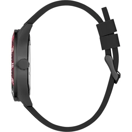 Guess Letterman GW0903G2 czarny zegarek męski czarna tarcza