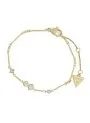 Guess GALAXY bransoletka złota damska z kryształkami JUBB05560JW (L)