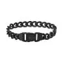 Biżuteria Armani Exchange czarna męska bransoletka AXG0156001