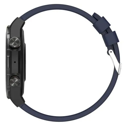 GRAVITY GT13-5 czarny smartwatch męski do rozmów bransoleta i pasek w zestawie
