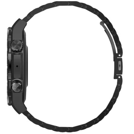 GRAVITY GT13-7 czarny smartwatch męski do rozmów bransoleta i pasek w zestawie