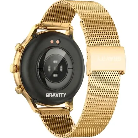 GRAVITY GT5-4 damski złoty smartwatch NIEBIESKI PASEK GRATIS