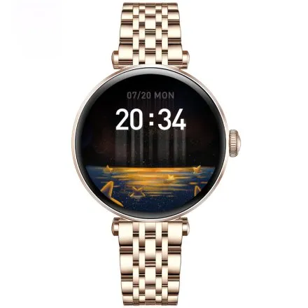 GRAVITY GT26-6 damski różowozłoty smartwatch z funkcją rozmowy