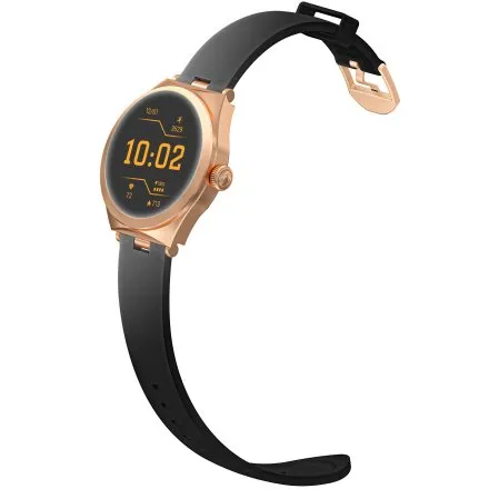 GRAVITY GT25-3 damski różowozłoty smartwatch z pomiarem ciśnienia