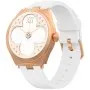 GRAVITY GT25-4 damski różowozłoty smartwatch z pomiarem ciśnienia