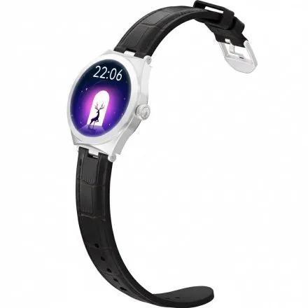 GRAVITY GT25-8 damski srebrny smartwatch z pomiarem ciśnienia