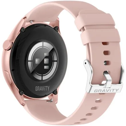 GRAVITY GT11-5 damski różowozłoty smartwatch RÓŻOWY PASEK GRATIS