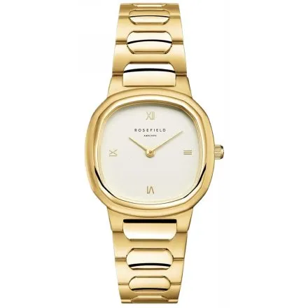 Rosefield Gaia zegarek damski złoty z kremową tarczą ORCGSG-OR01