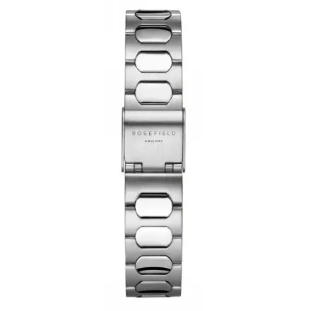 Rosefield Gaia zegarek damski srebrny z kremową tarczą ORCSSS-OR02