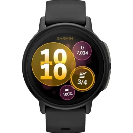 Garmin Bounce 2 Slate Grey czarny smartwatch dla dzieci GPS LTE AMOLED 010-03399-00