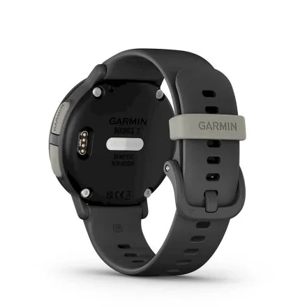 Garmin Bounce 2 Slate Grey czarny smartwatch dla dzieci GPS LTE AMOLED 010-03399-00