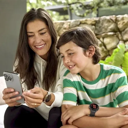 Garmin Bounce 2 Slate Grey czarny smartwatch dla dzieci GPS LTE AMOLED 010-03399-00