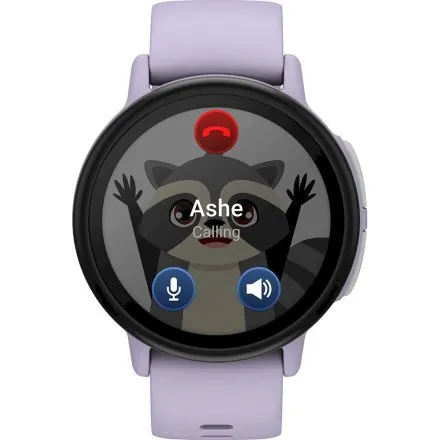 Garmin Bounce 2 Light purple fioletowy smartwatch dla dzieci GPS LTE AMOLED 010-03399-01