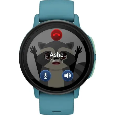 Garmin Bounce 2 Turquoise niebieski smartwatch dla dzieci GPS LTE AMOLED 010-03399-02