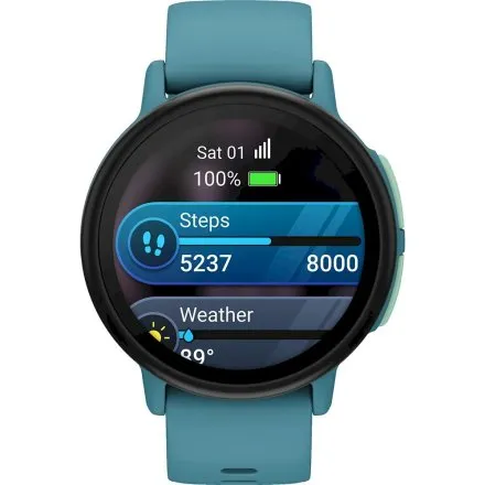 Garmin Bounce 2 Turquoise niebieski smartwatch dla dzieci GPS LTE AMOLED 010-03399-02