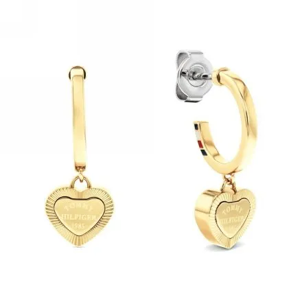 Tommy Hilfiger kolczyki damskie złote 2781014