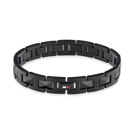 Tommy Hilfiger bransoletka męska czarna 2790568