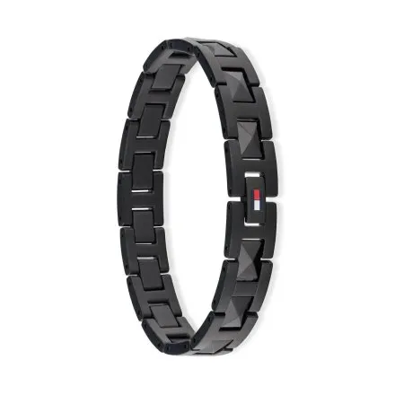 Tommy Hilfiger bransoletka męska czarna 2790568