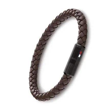 Tommy Hilfiger bransoletka męska brązowa 2790668