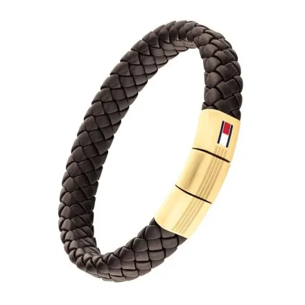 Tommy Hilfiger bransoletka męska brązowa 2790671