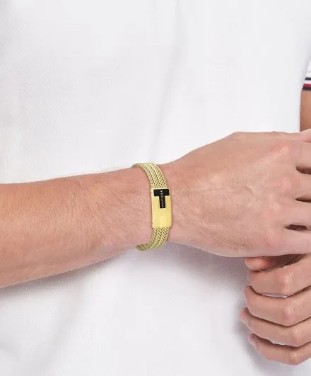 Tommy Hilfiger bransoletka męska złota 2790706