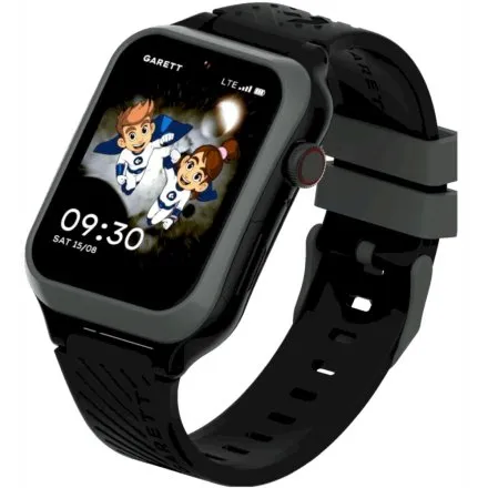 Smartwatch Garett Kids Essa 2 AI 4G czarny z aplikacjami edukacyjnymi