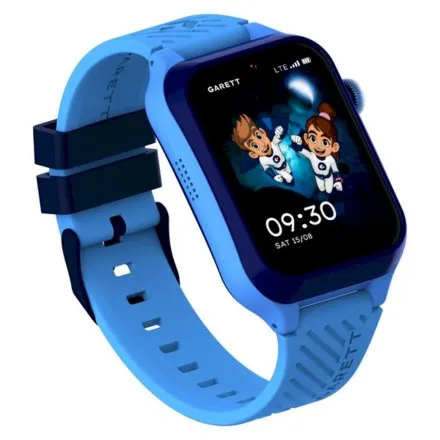 Smartwatch Garett Kids Essa 2 AI 4G niebieski z aplikacjami edukacyjnymi