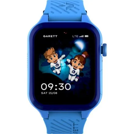 Smartwatch Garett Kids Essa 2 AI 4G niebieski z aplikacjami edukacyjnymi