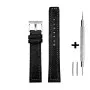 Czarny pasek 18 mm skórzany DILOY 362.18.01 + GRATIS dwa teleskopy i narzędzie