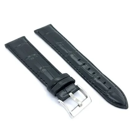 Pasek DILOY Superior 368.26.01 Skórzany Czarny 26 mm - GRATIS dwa teleskopy i narzędzie