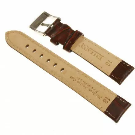 Pasek DILOY Superior 368.26.02 Skórzany Brązowy 26 mm - GRATIS dwa teleskopy i narzędzie