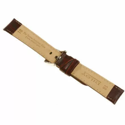 Pasek DILOY Superior 368.26.02 Skórzany Brązowy 26 mm - GRATIS dwa teleskopy i narzędzie